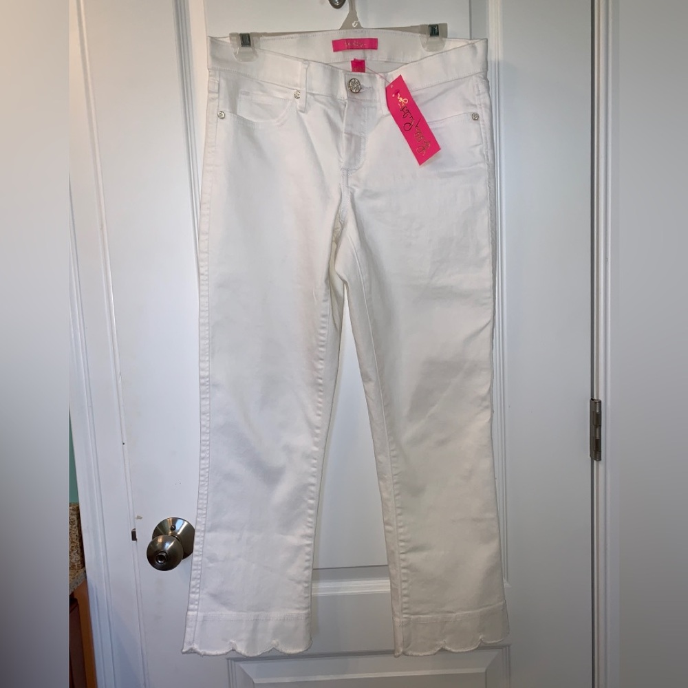 Lilly Pulitzer Crop Jeans SZ 6 NWT